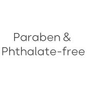 بدون پارابن و فتالات paraben & phtalate free